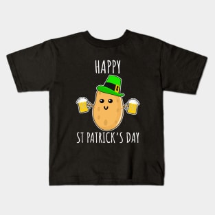 Happy St Patrick's Day Kids T-Shirt